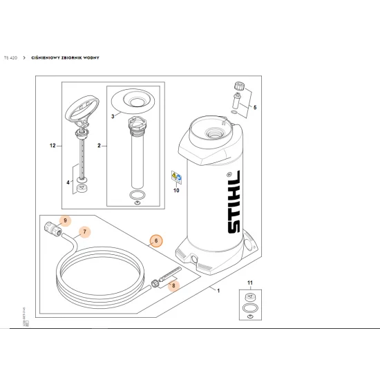 STIHL  Wąź 0000 670 0301